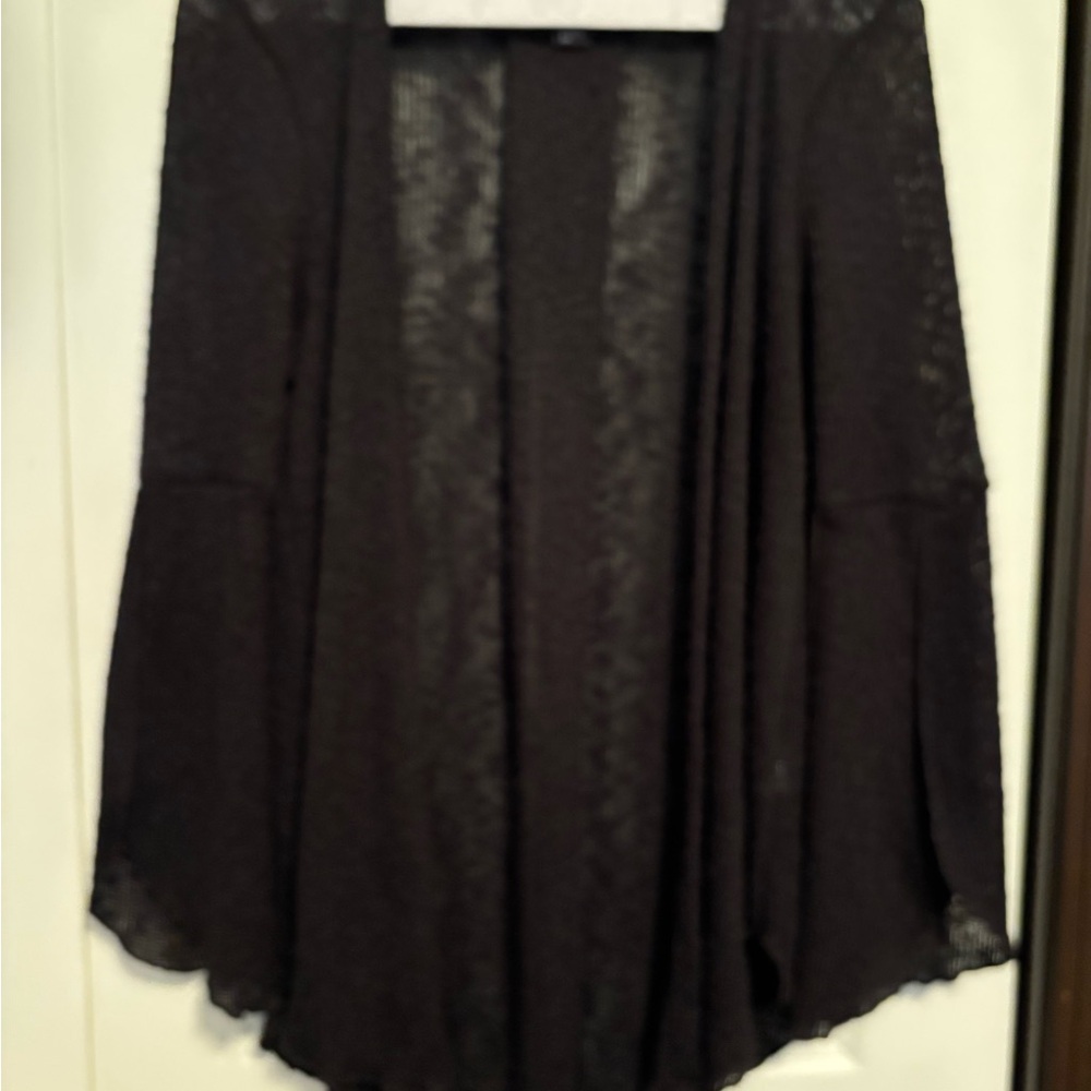 Elegant Black Women's Cardigan